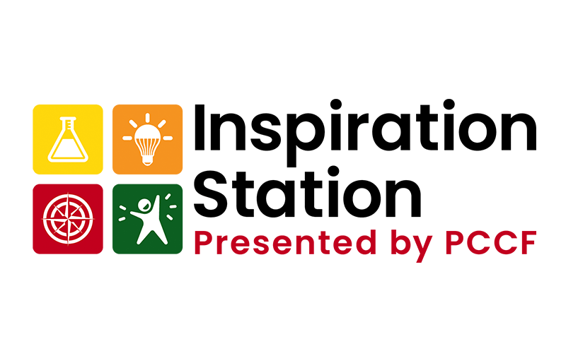 PCCF’s Inspiration Station logo